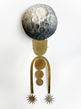 Load image into Gallery viewer, GEOMETRIC STARBURST MOON wall hanging