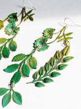 Load image into Gallery viewer, DREAMGAZE flora brass hand painted earrings