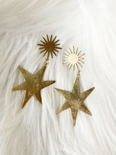 Load image into Gallery viewer, DREAMGAZE star and sunburst earrings