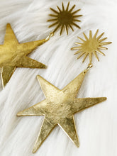 Load image into Gallery viewer, DREAMGAZE star and sunburst earrings
