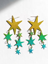 Load image into Gallery viewer, DREAMGAZE hand painted star earrings