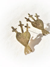 Load image into Gallery viewer, AMULETS + TALISMANS 3 of swords earrings