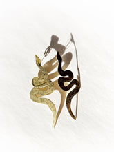 Load image into Gallery viewer, AMULETS + TALISMANS snake earrings