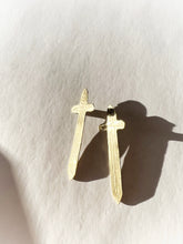 Load image into Gallery viewer, AMULETS + TALISMANS sword earrings