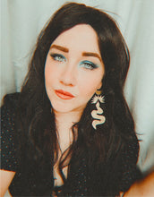 Load image into Gallery viewer, SERPENT SUN earrings